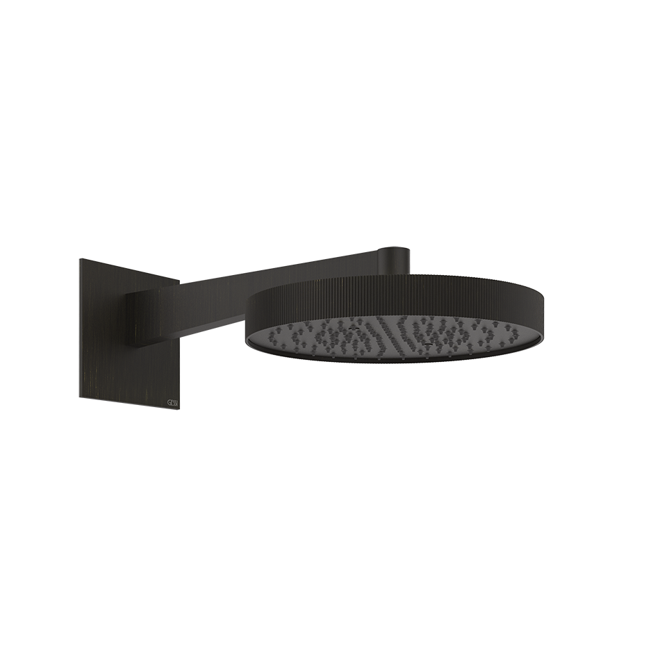 Gessi Inverso Bath & Shower Adjustable Headshower - 63568 Showers GESSI Aged Bronze