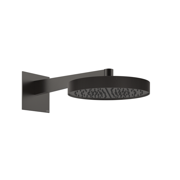 Gessi Inverso Bath & Shower Adjustable Headshower - 63568 Showers GESSI Black Metal Brushed PVD