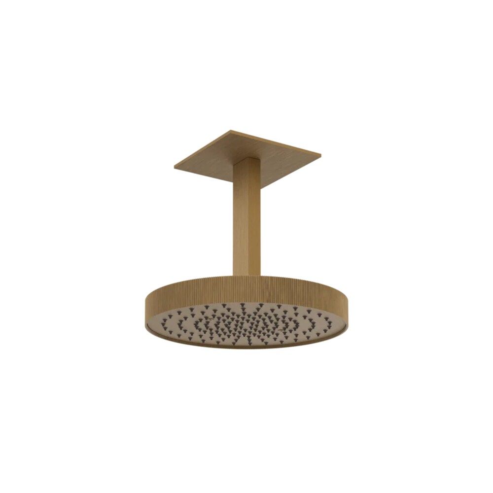 Gessi Inverso Bath & Shower Adjustable Headshower - 63570 Showers GESSI Antique Brass