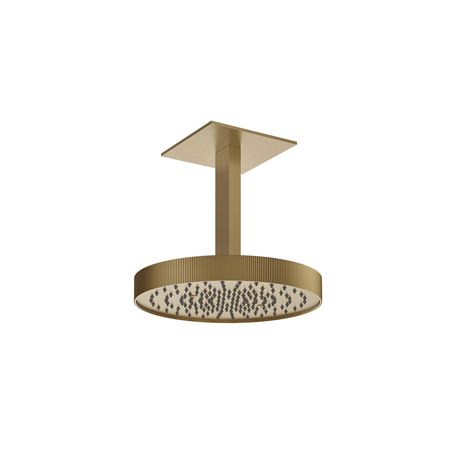 Gessi Inverso Bath & Shower Adjustable Headshower - 63570 Showers GESSI Warm Bronze Brushed PVD