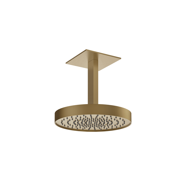 Gessi Inverso Bath & Shower Adjustable Headshower - 63570 Showers GESSI Warm Bronze Brushed PVD