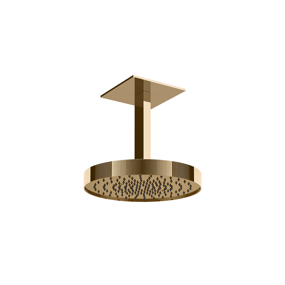 Gessi Inverso Bath & Shower Adjustable Headshower - 63570 Showers GESSI Warm Bronze PVD