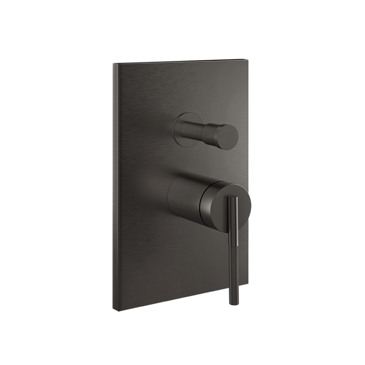 Ingranaggio Bath/Shower Diverter - 63577 Bathroom Accessories GESSI Black Metal Brushed PVD