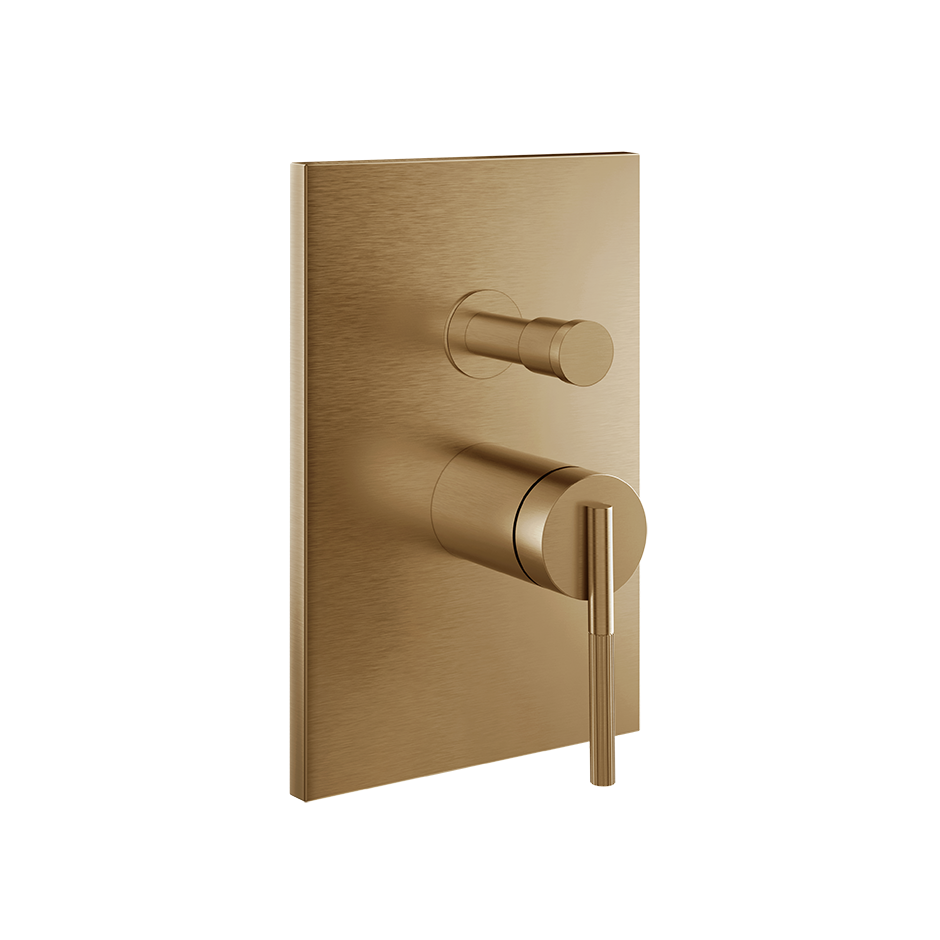 Ingranaggio Bath/Shower Diverter - 63577 Bathroom Accessories GESSI Warm Bronze Brushed PVD