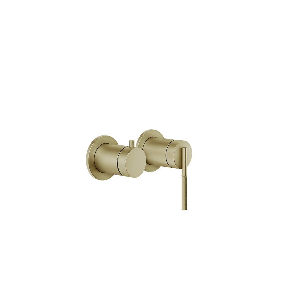Ingranaggio Bath/Shower Diverter - 63580 Bathroom Accessories GESSI Brass Brushed PVD