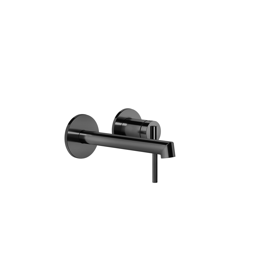 Ingranaggio Basin Mixer - 63581 Bathroom Accessories GESSI Black Metal PVD