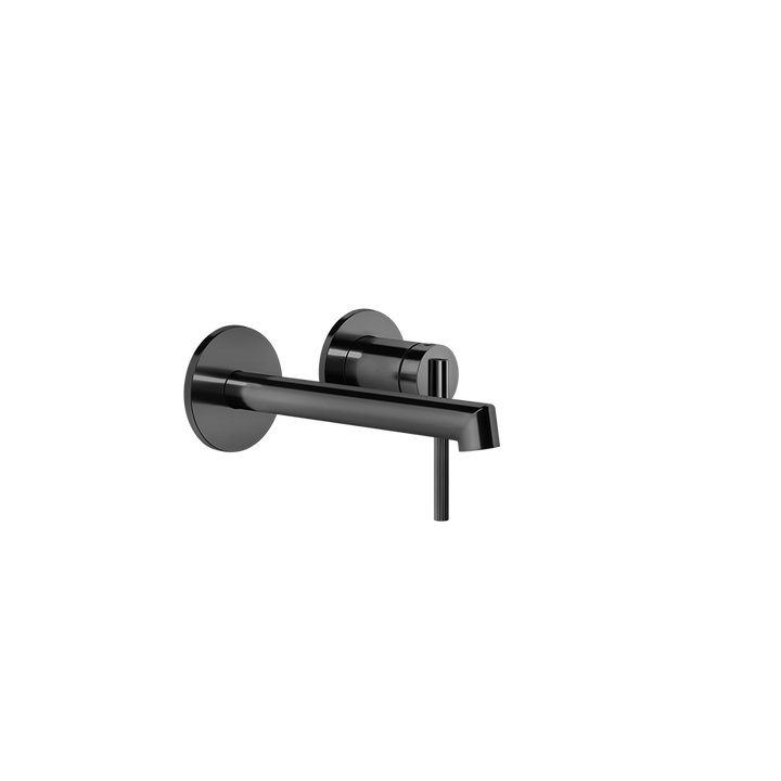 Ingranaggio Basin Mixer - 63581 Bathroom Accessories GESSI Black Metal PVD