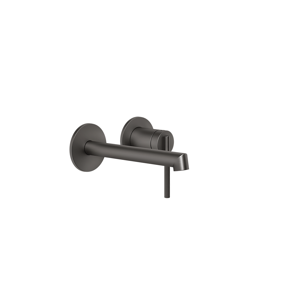 Ingranaggio Basin Mixer - 63581 Bathroom Accessories GESSI Black Metal Brushed PVD