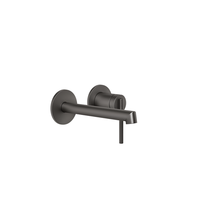 Ingranaggio Basin Mixer - 63581 Bathroom Accessories GESSI Black Metal Brushed PVD