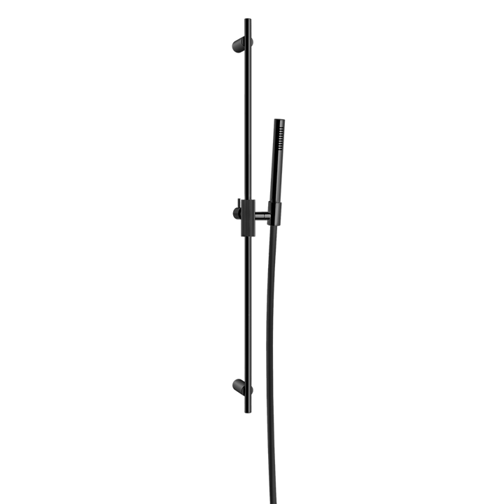 Ingranaggio Sliding Rail Handshower - 63584 Bathroom Accessories GESSI Black Metal PVD
