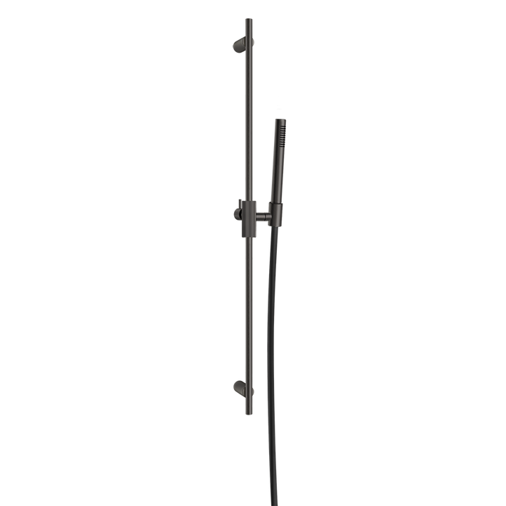 Ingranaggio Sliding Rail Handshower - 63584 Bathroom Accessories GESSI Black Metal Brushed PVD