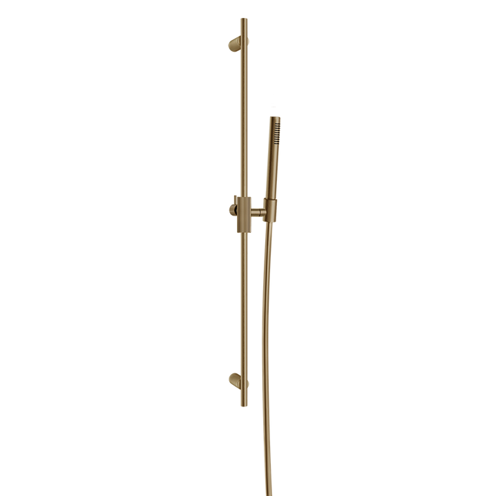 Ingranaggio Sliding Rail Handshower - 63584 Bathroom Accessories GESSI Warm Bronze Brushed PVD