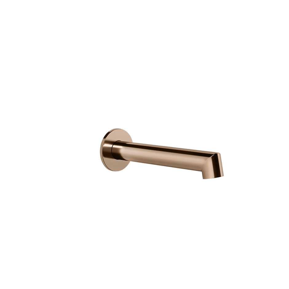 Anello Wall Mounted Bath Spout - 63603 Bathroom Accessories GESSI Copper PVD