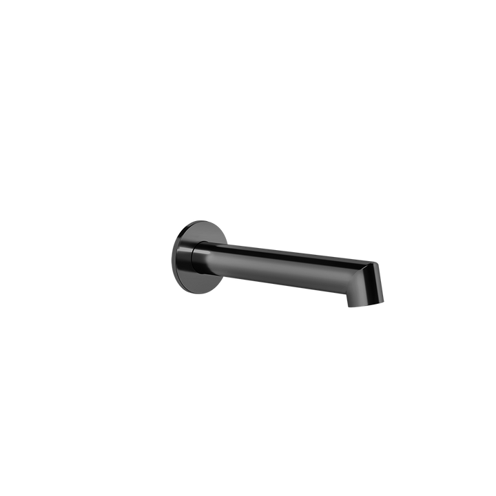 Anello Wall Mounted Bath Spout - 63603 Bathroom Accessories GESSI Black Metal PVD