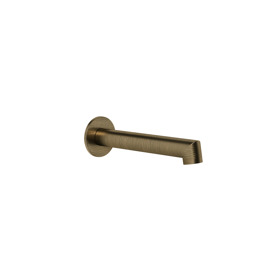 Anello Wall Mounted Bath Spout - 63603 Bathroom Accessories GESSI Antique Brass