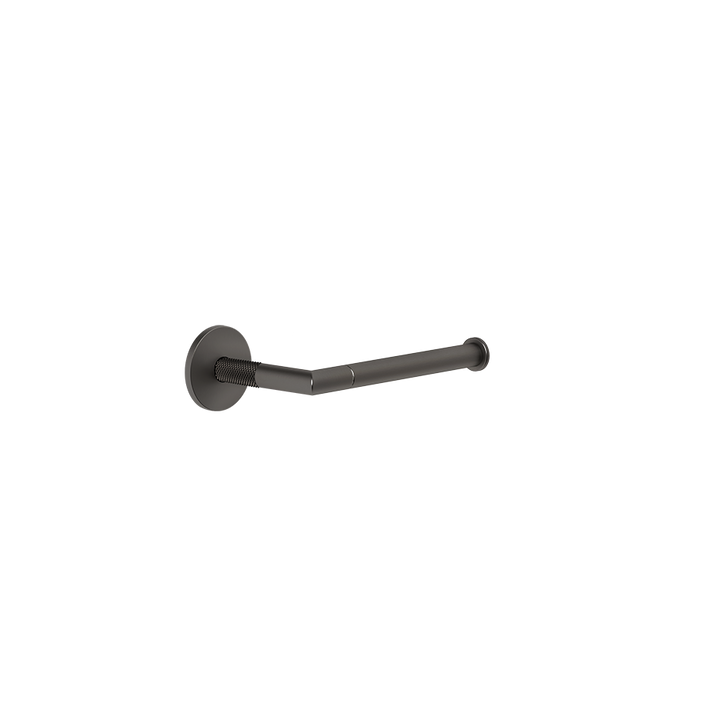 Anello Paper Roll Holder - 63755 Bathroom Accessories GESSI Black Metal Brushed PVD