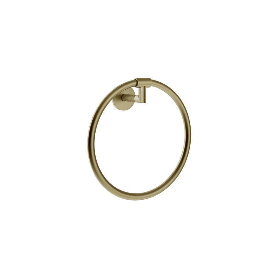 Anello Towel Rail - 63809 Bathroom Accessories GESSI Brass Brushed PVD