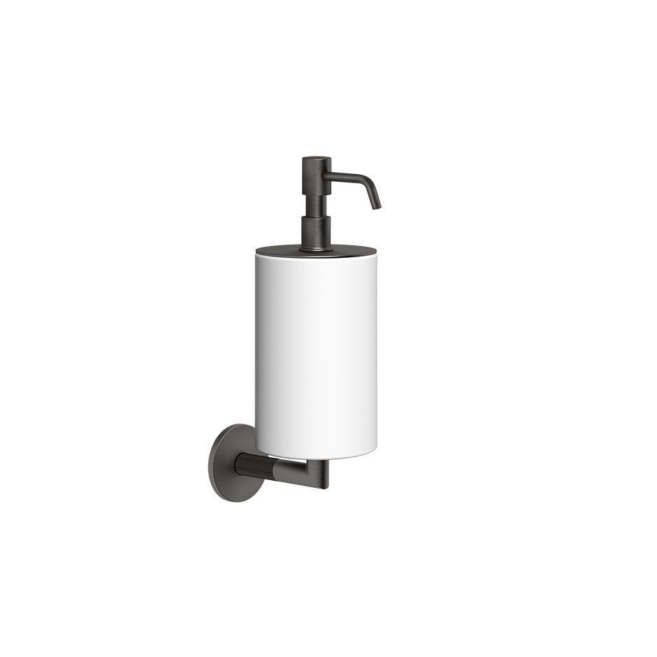 Ingranaggio Dispenser Holder - 63813 Bathroom Accessories GESSI Black Metal Brushed PVD
