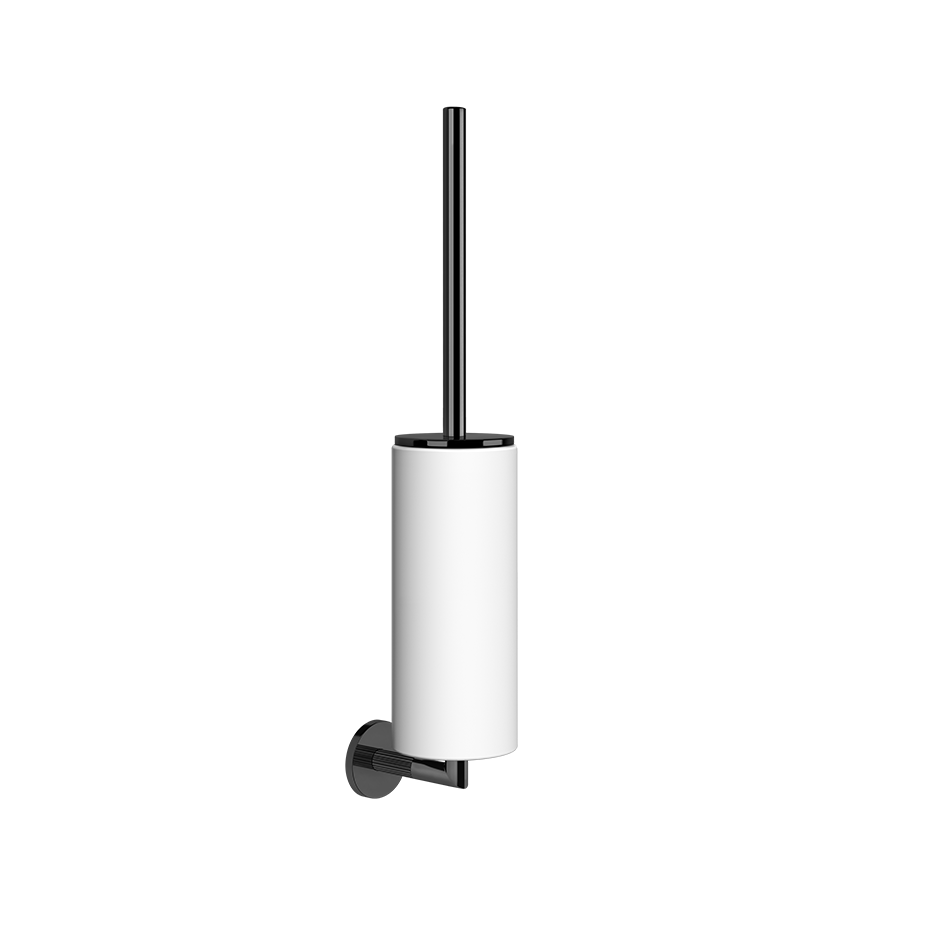 Ingranaggio Toilet Brush Holder - 63819 Bathroom Accessories GESSI Black Metal PVD