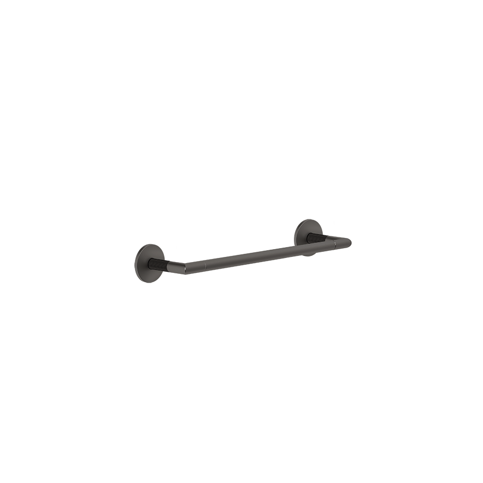 Ingranaggio Towel Rail - 63897 Bathroom Accessories GESSI Black Metal Brushed PVD