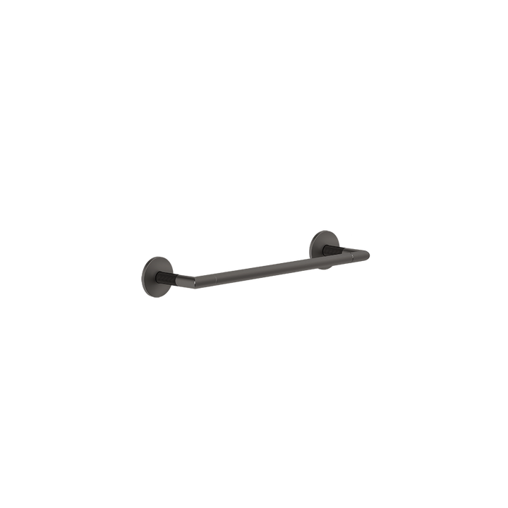 Ingranaggio Towel Rail - 63897 Bathroom Accessories GESSI Black Metal Brushed PVD
