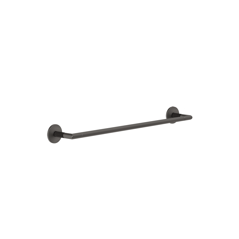 Ingranaggio Towel Rail - 63900 Bathroom Accessories GESSI Black Metal Brushed PVD