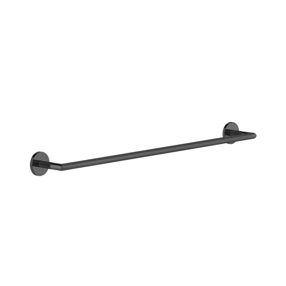 Ingranaggio Towel Rail - 63903 Bathroom Accessories GESSI Black Metal PVD