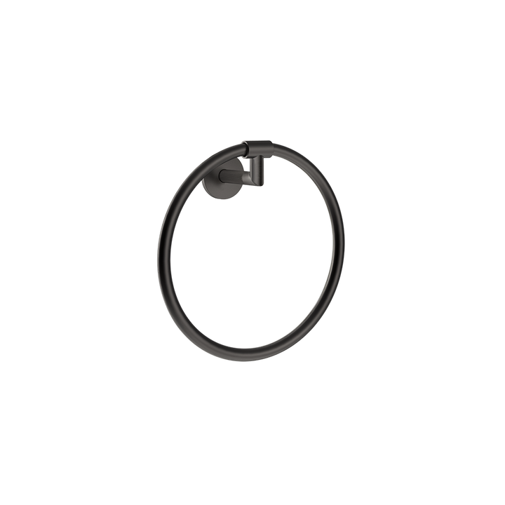 Ingranaggio Robe Hook - 63821 Bathroom Accessories GESSI Black Metal Brushed PVD