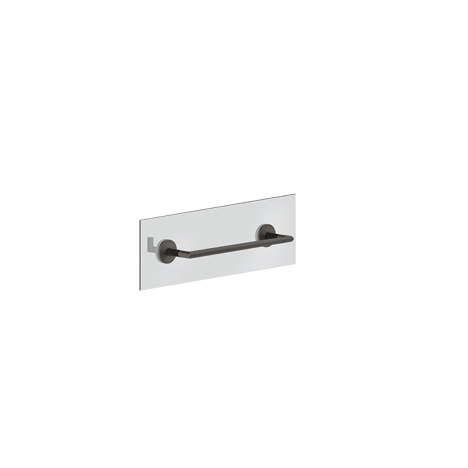 Ingranaggio Towel Rack - 63924 Bathroom Accessories GESSI Black Metal Brushed PVD