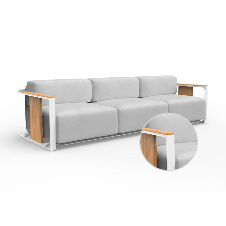 Tulum 3-Seater Sofa Outdoor Vondom Savane White White