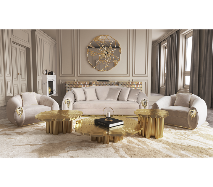 fortuna gold center table Others Boca Do Lobo
