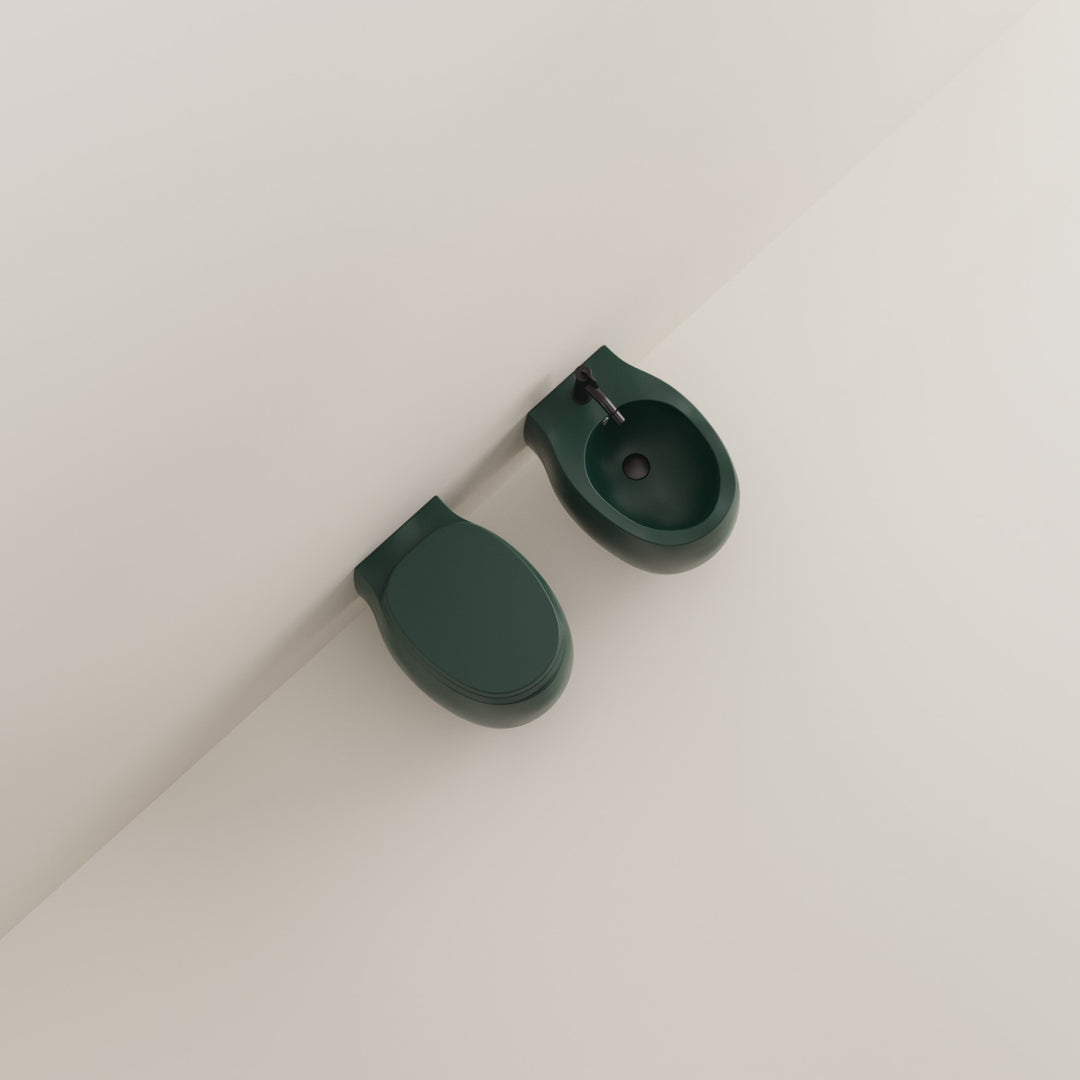 Agape Pear 2 Wall Mounted Bidet Sanitary Ware Agape