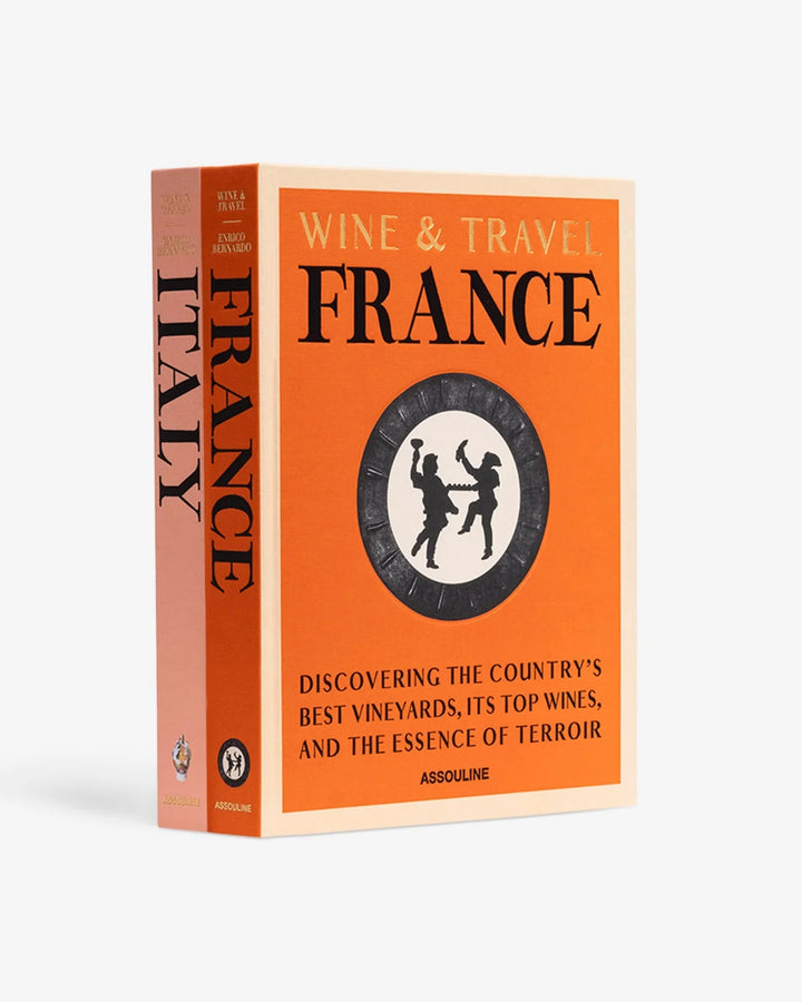 Wine and Travel France and Italy Gift Set Print Books Assouline   