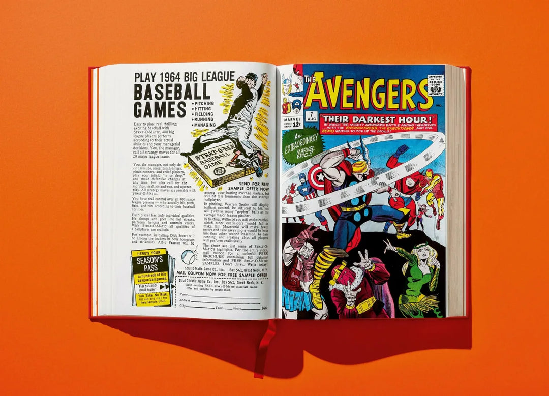 Marvel Comics Library. Avengers. Vol․ 1․ 1963–1965 Print Books Taschen   