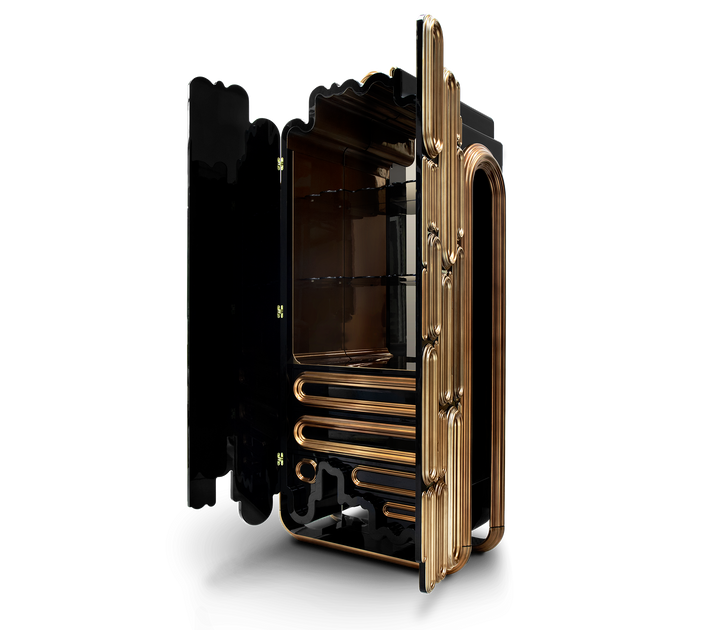 oblong gold cabinet Cabinets Boca Do Lobo