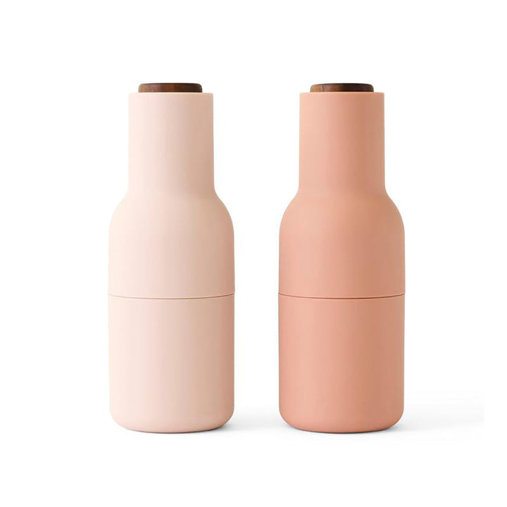 Bottle Grinders (Set of 2) Kitchen Tools & Utensils Audo Copenhagen Nude / Walnut