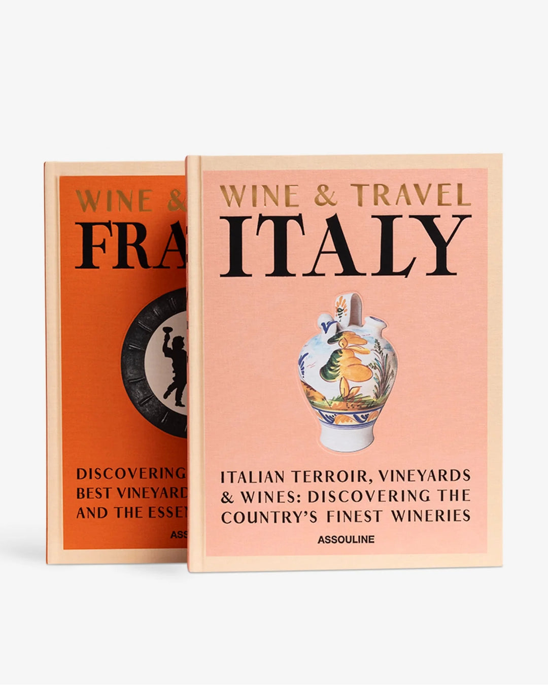 Wine and Travel France and Italy Gift Set Print Books Assouline   