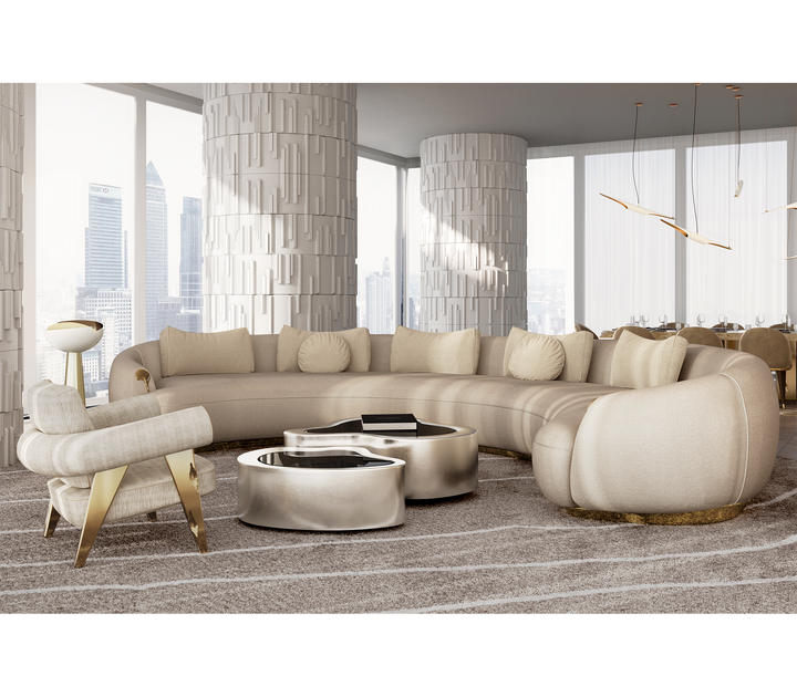 soleil curved sofa - Image 29