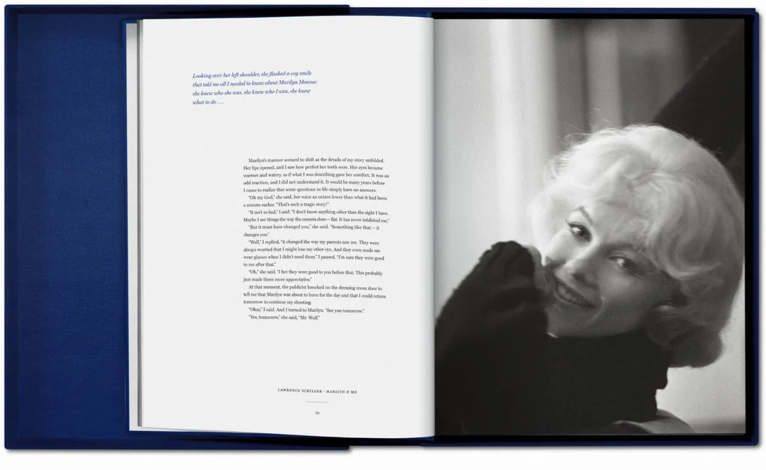 Lawrence Schiller. Marilyn & Me Print Books Taschen   
