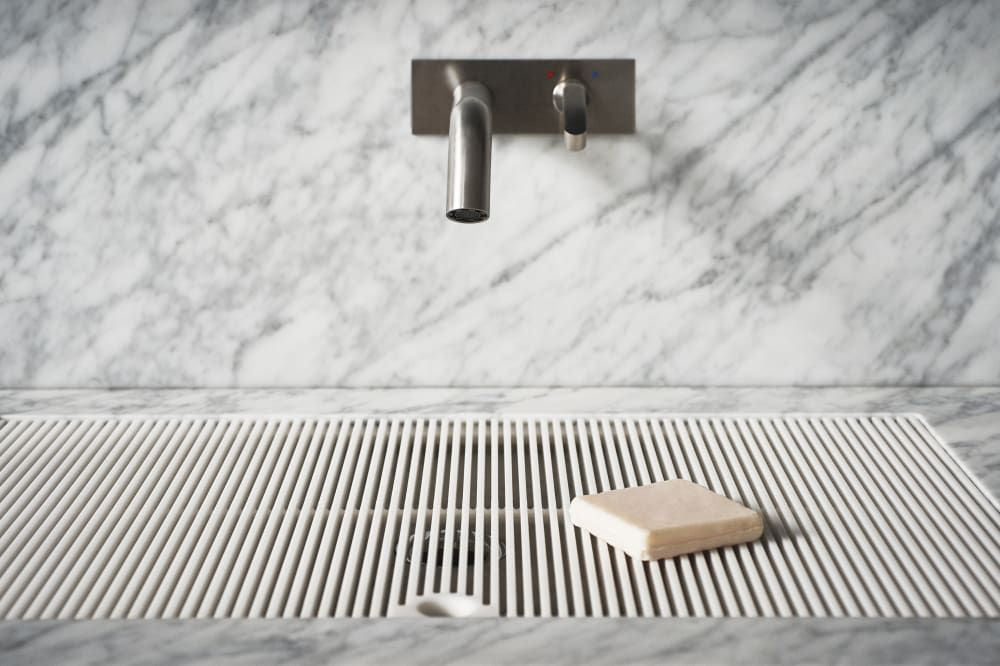 Agape Square Wall-Hung Outdoor Sink Mixer Agape