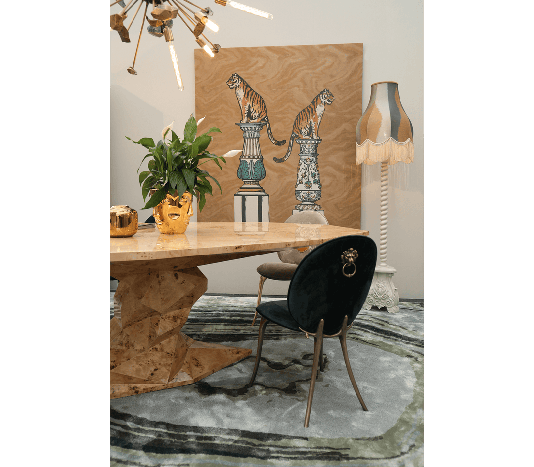 bonsai silver dining table - Image 42