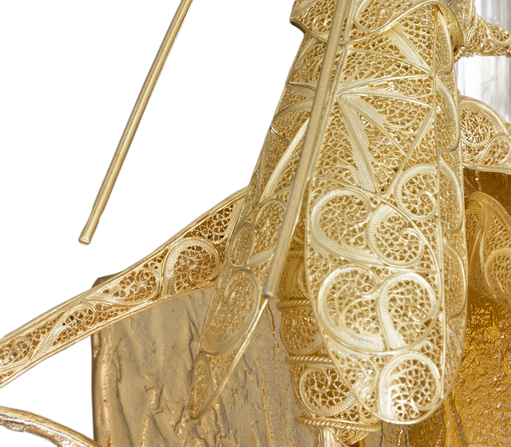 Cubic Filigree Cricket Small Wall Lamp  Boca Do Lobo   