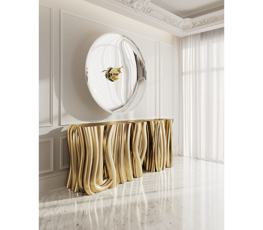 monochrome blue sideboard Consoles Boca Do Lobo