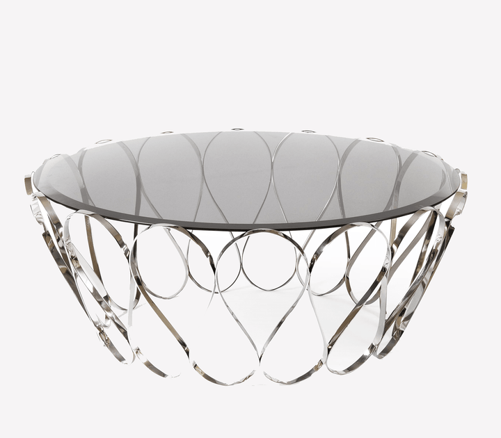 aquarius center table Coffee Tables Boca Do Lobo Stainless Steel