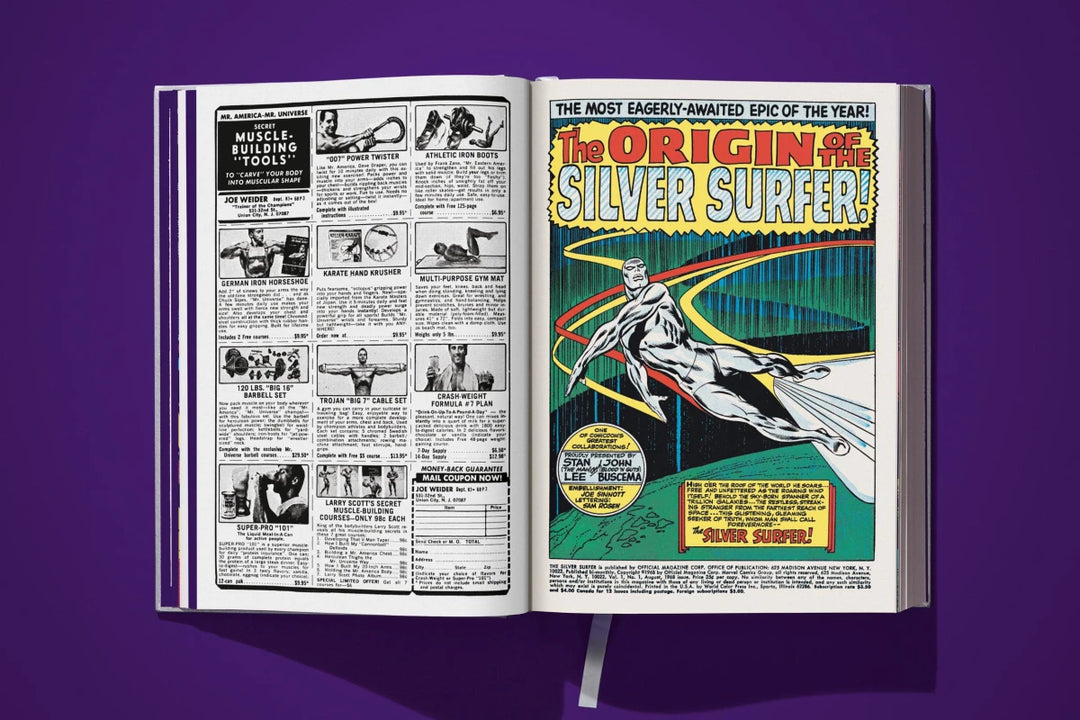 Marvel Comics Library. Silver Surfer. Vol․ 1․ 1968–1970 Print Books Taschen   