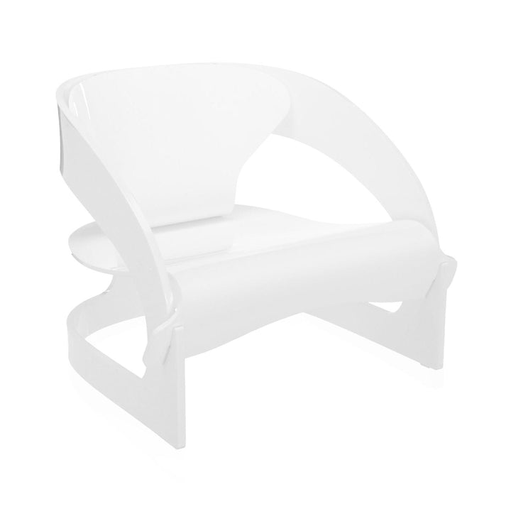 Joe Colombo Armchair Kartell Matte White
