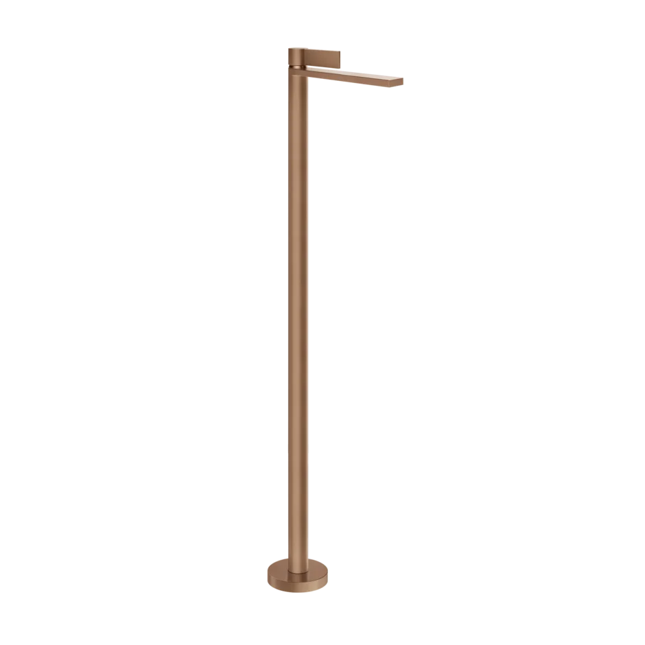 Gessi Inverso Diamantato Freestanding Basin Mixer - 73695 Bathroom Accessories GESSI Copper Brushed PVD
