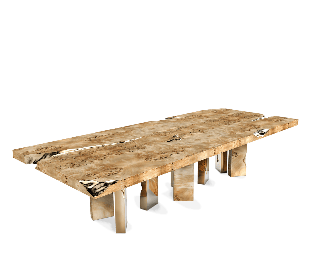 empire dining table Dining Tables Boca Do Lobo Poplar Root