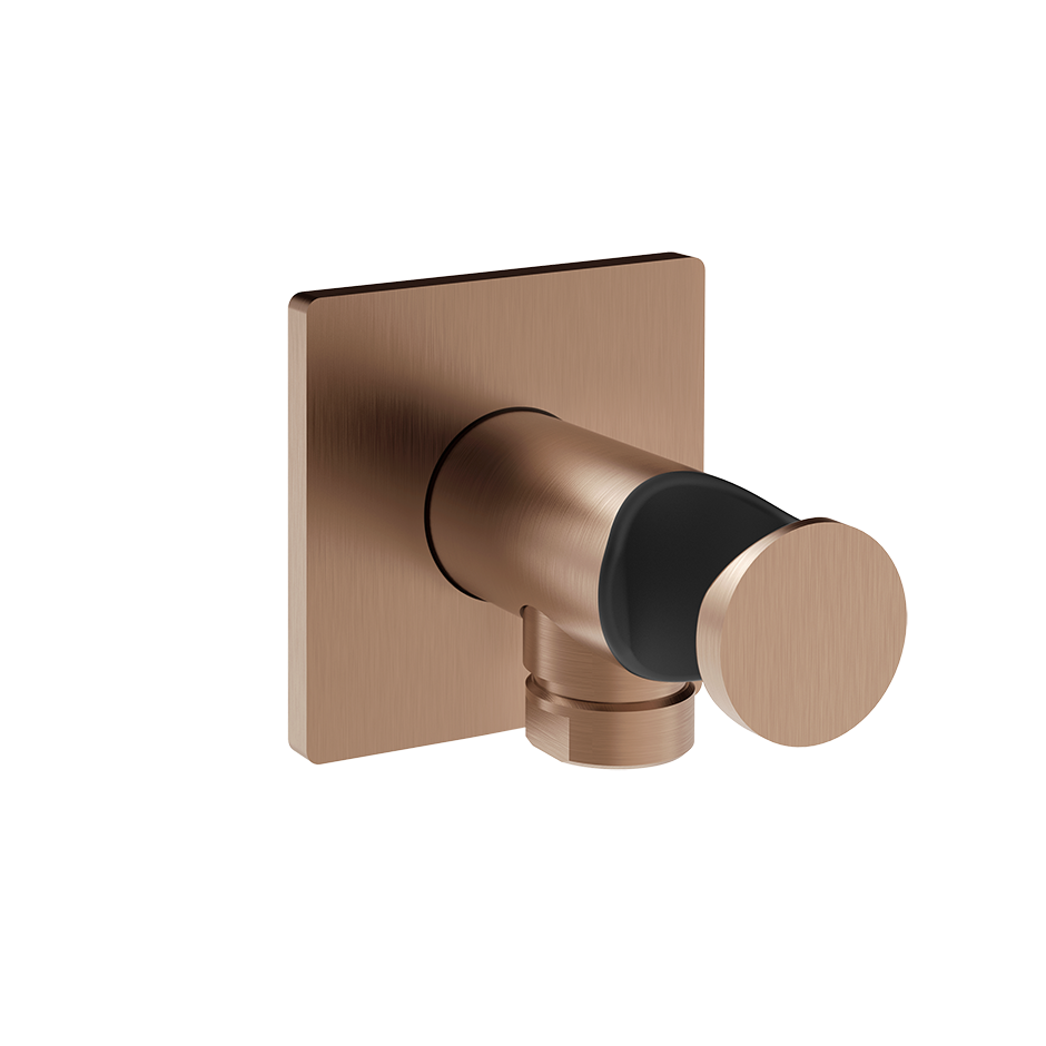 Gessi Water Outlet - 73061 Showers GESSI Copper Brushed PVD