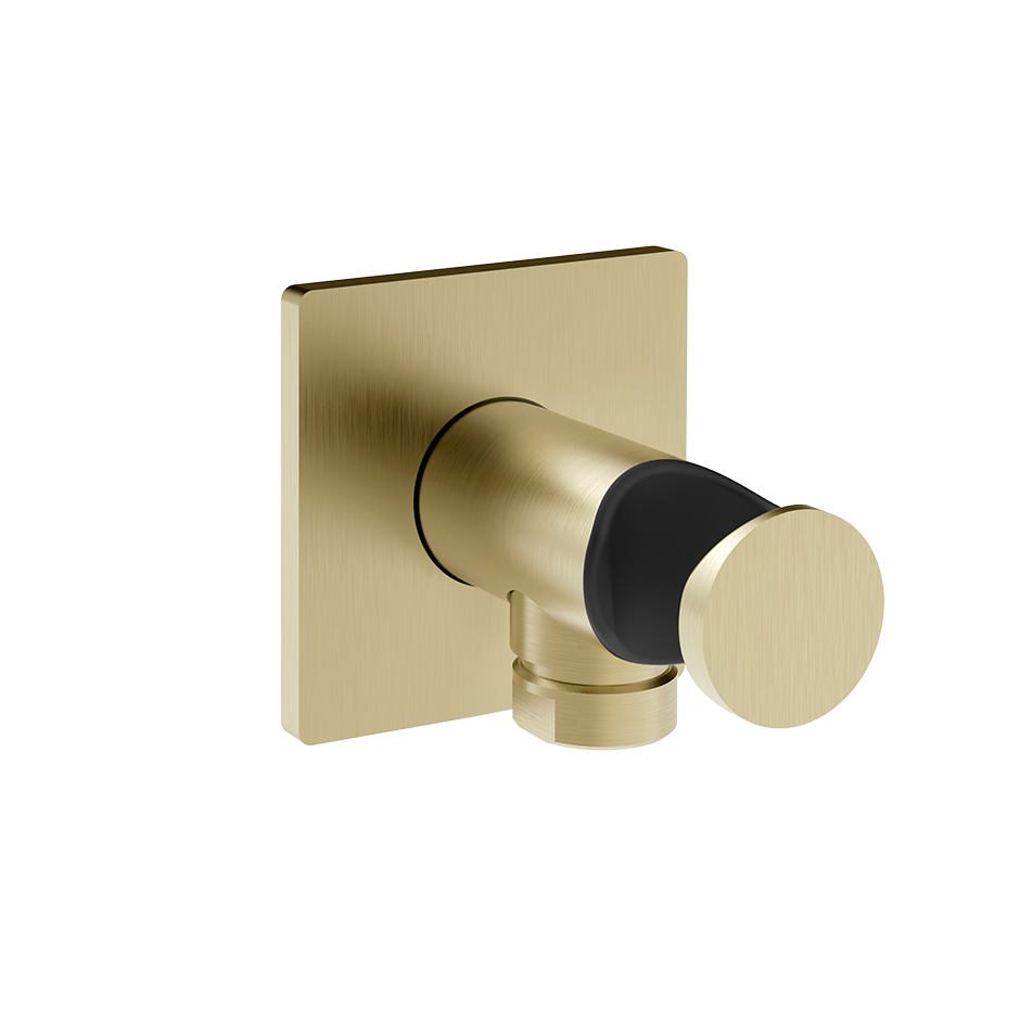Gessi Water Outlet - 73061 Showers GESSI Brass Brushed PVD